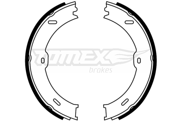 Sada brzdových čeľustí TOMEX Brakes